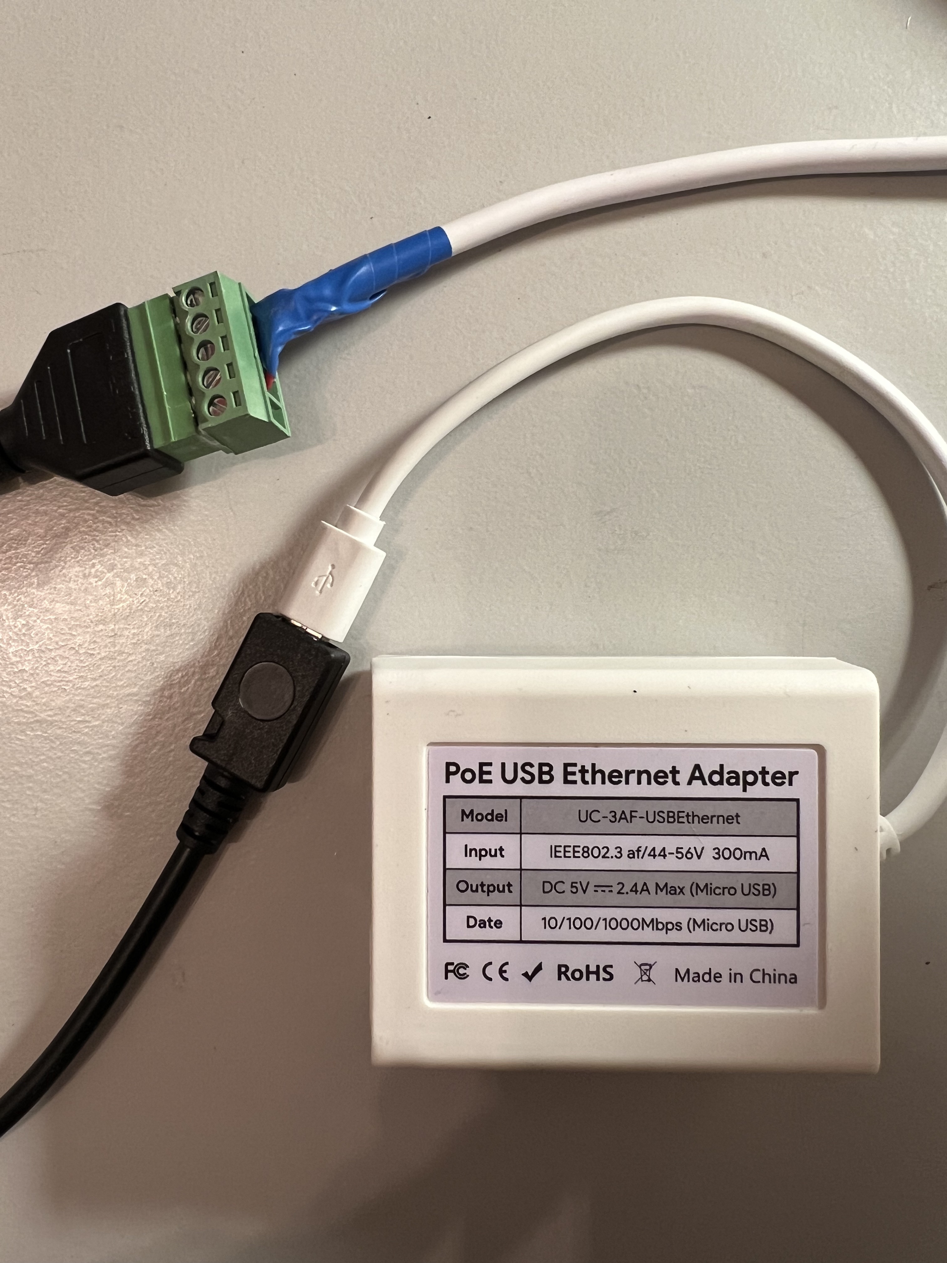 UCTRONICS PoE Adapter